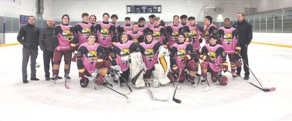 Pink in the Rink 2022 Team Photo